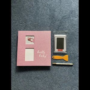 Vienrose Pink Baby Girl Photo Album Memory Book Scrapbook Kit - 40 Pages